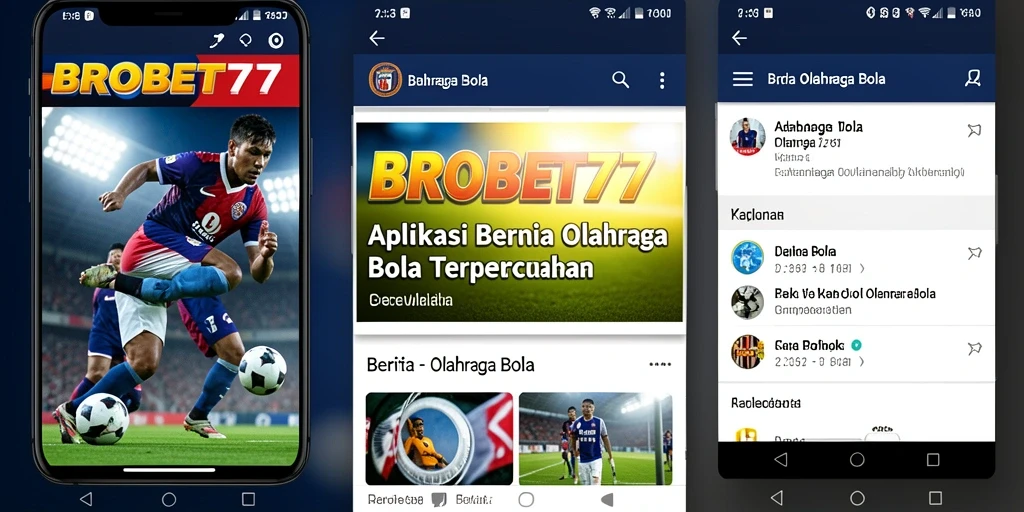 Tampilan utama BROBET77 menampilkan berita olahraga bola terbaru dan analisis.